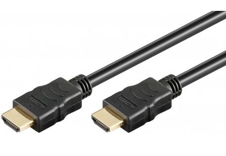 TECNOSHOP Cavo per HDMI 1mt con terminali oro 